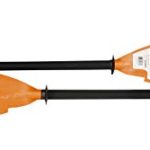 Pelican Poseidon Paddle 89 in – Aluminum Shaft with Reinforced Fiberglass Blades – Lightweight, Adjustable Kayaks Paddles – Perfect for Kayaking Boating & Kayak Fishing (Orange/Black, 2020 Model)