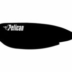 Pelican Vesta Kayak Paddle | Aluminum Shaft with Nylon Reinforced Blades | Lightweight, Adjustable| Perfect for Kayaking – Premium Quality Material (Black & White, 94.5 inch – 240 cm)