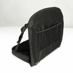 Pelican Boats – Premium Padded Canoe Seat – Universal Fit – PS0476-2 – Comfortable Seating with Back Support, Black
