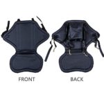 Universal Kayak Seat, Canoe Comfort Seat Ajustable Cushion Pad Universal Fit Water Repellent Cushion with Back Support