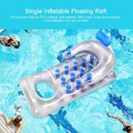 Inflatable Swimming Floating Chair, Pool Float Adults Water Chair Lounge, Pool Hammock Pool Chair Portable Water Hammock Inflatable Rafts Floating Chair for Adults and Kids