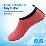 mysoft Women Men Water Shoes Barefoot Sports Aqua Yoga Socks for Beach Swim