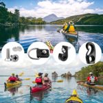 Kayak D Ring with Screw Kit, Kayak Deck Loops Kit with M6 Screws J-Hooks Bungee Cord Ends for Kayaks Canoes Boats Fishing Camping