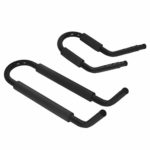 HECASA Universal Kayak Carrier J-Bar Rack 2 Pairs Canoe Boat Rack Surf Ski Roof Rack Top Mount Car SUV Crossbar