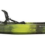 Perception Pescador Pro 12 | Sit on Top Fishing Kayak with Adjustable Lawn Chair Seat | Large Front and Rear Storage | 12′ | Moss Camo