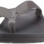 Chaco Men’s Lowdown FLIP Flop, Pitch Gray, 13