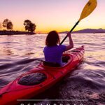 OCEANBROAD Adjustable Kayak Paddle 86in/220CM to 94in/240CM Kayaking Oar with Paddle Leash 1 Paddle