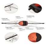 Oru Kayak BayST Folding Portable Lightweight Kayak – High Performance for Fishing, Sailboats and Backcountry Trips