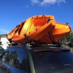 Taelakeni 2 Pairs Kayak Carrier Racks, Universal Cars Kayak Canoe Roof Rack for SUV, Jeeps
