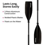 SeaSense X -TREME 1 KAYAK PADDLE BLACK 84IN (008680) , 44.5 inches