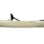 Perception Kayaks Pescador 10 | Sit on Top Fishing Kayak with Front Storage Well | Large Rear Storage and Dual Rod Holders | 10′ 6″ | Fossil Tan