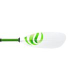 Shoreline Marine Propel Motion Kayak Paddle, White/Green, 96″