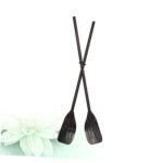 BESPORTBLE 1 Pair Plastic Oars Accessories for Float Boat Oars Canoe Paddle Black French Inflatable Rowing Boat Accessories Boat Oars Row Boat Oars