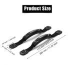 2pcs Kayak Carry Handles, Kayak Replacement Handles with 8pcs Screws Canoe Handle for Kayak Boat Kayak Side Handles with Hardware