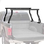 TMS 800Ibs Capacity Extendable Universal Steel Pickup Truck Low Profile Ladder Rack Sport Bar Lumber Two bar Set (Patent Pending)(24”)