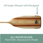 BENDING BRANCHES Arrow Wood Canoe Paddle for Rivers or Lakes, 60in