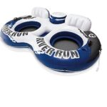 Intex River Run Connect Inflatable Water Raft (4 Pack) + 2 Person Cooler Tube
