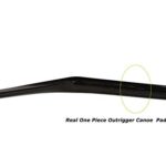 CISIBOOK Bend Shaft Carbon Fiber Outrigger Canoe Paddle (53)