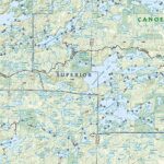 Boundary Waters East Map [Canoe Area Wilderness, Superior National Forest] (National Geographic Trails Illustrated Map, 752)