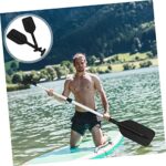 FOYTOKI 2pcs Retractable Paddle Canoe Accessories Telescoping Kayak Oars Boat Paddle Telescoping Portable Kayak Paddle Retractable Oars Sport Accessories Metal Outdoor Aluminum Alloy