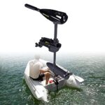 Heavy Duty Electric Trolling Motor Engine Outboard motor Marine Boat Trolling Boat Motors Fishing Equipment (12V 58lbs)
