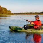 OCEANBROAD Adjustable Fishing Kayak Paddle – 94in/240cm-98in/250cm-102in/260cm Aluminum Alloy Shaft Paddles Kayaking Fishing Oar with Paddle Leash, Black
