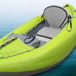 Grey Kayak Seats, Thicken Seat Cushion for Kayak, Padded Kayak Seat, Canoe Seats with Back Support, Kayak Replacement Parts, Kayak Seat Cushion for Canoe, Drift, Raft