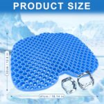 (2024 New Upgraded) Anti Slip Kayak Seat Cushion – Waterproof Thicken Gel Boat Canoe Rowing Stadium Pad for Sit in Kayak Chair Lifetime Kayak Accessories Equipment Gear for Fishing Kayak ?Blue?