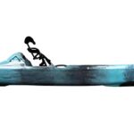 Perception – Hangtime 11 – Recreational Kayak with Reclining Seat – Rear Seat for Lounging – 11 ft – Dapper