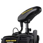 Minn Kota 1358763 PowerDrive Freshwater Electric-steer Bow-Mount Trolling Motor with Universal Sonar 2 & Digital Maximizer, 70 lbs Thrust, 60″ Shaft