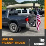 Autoholic Upgraded Kayak Rack for RV Truck SUP Vertical Kayak Rack