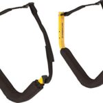 Suspenz EZ Kayak Storage Rack, Indoor & Outdoor Wall Mounts for Kayaks & SUP Paddle Boards, Powder-Coated Steel with Foam Pads & Safety Straps, Holds up to 125 lbs (12-9903)
