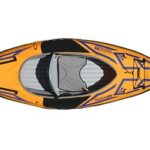 Advanced Elements – AdvancedFrame Sport Inflatable Kayak – Lightweight Day Touring Kayak with Bag and Pump – 10′ 5″ – 26 lbs – Orange