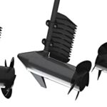 NyVoozy Rudder Clamp for 24 to 55″ Trolling Motors, Kayak Rudder Kit for Kayak, Canoe, Angling Boat, Canoe, Jon Boat