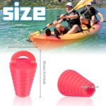 4 Pack Kayak Handles and Scupper Plugs Come with Screws for Ocean Perception Water Outdoor Sport Canoe Boat