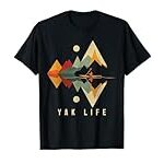 Kayak Vintage Retro Mountains Canoe Kayak Kayak Kayak T-Shirt