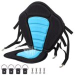 CAMULAND Paddleboard Seat, Kayak Accessories Chair for Paddle Board Fishing Sup Adjustable Cushion with Back Support for Sit On Top Boat Rafting Padded Seats Behind