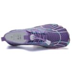WateLves Water Shoes Men Women Barefoot Quick-Dry Aqua Sock Outdoor Athletic Sport Shoes Kayaking Boating Hiking Surfing(Purple,41)